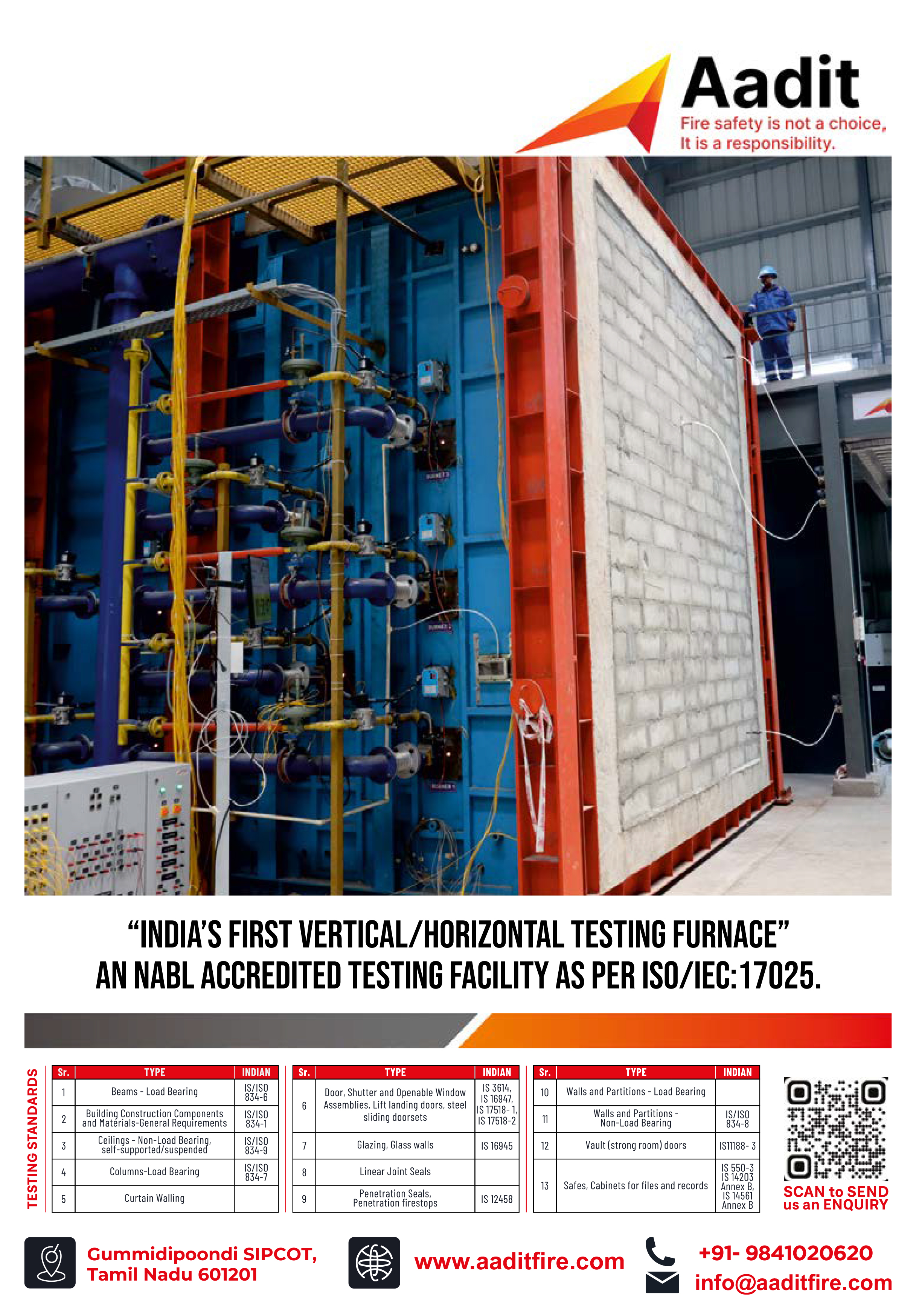 Aadit Global Fire Protection Advertisement